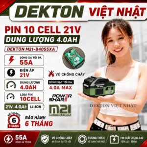 Pin 10cell Dekton M21-B4055XA