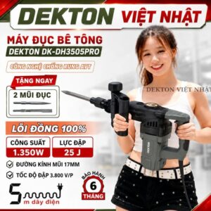 Máy đục bê tông Dekton DK-DH3505PRO 17mm