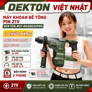 Thân máy khoan đục Dekton M21-RH2803XPRO