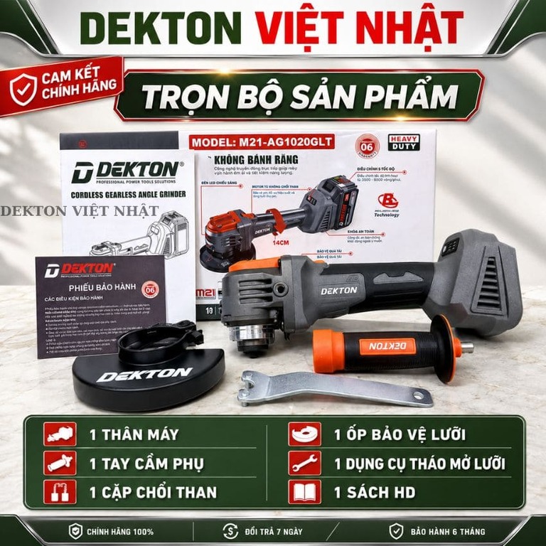 Máy mài pin Dekton M21-AG1020GLT - Ảnh 2
