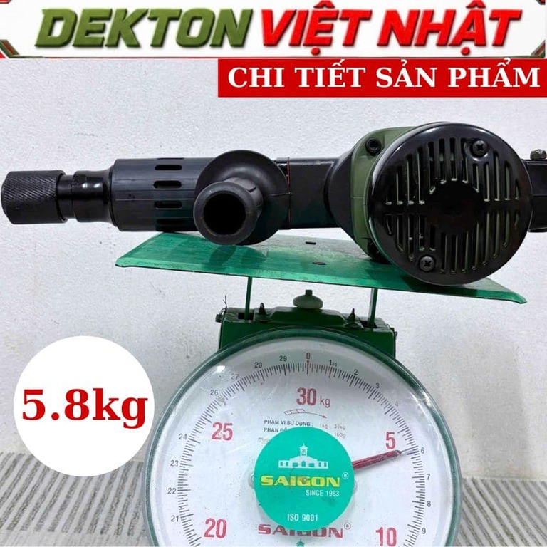 Máy khoan đục bê tông 17MM Dekton DK-DH3505XPRO - Ảnh 8