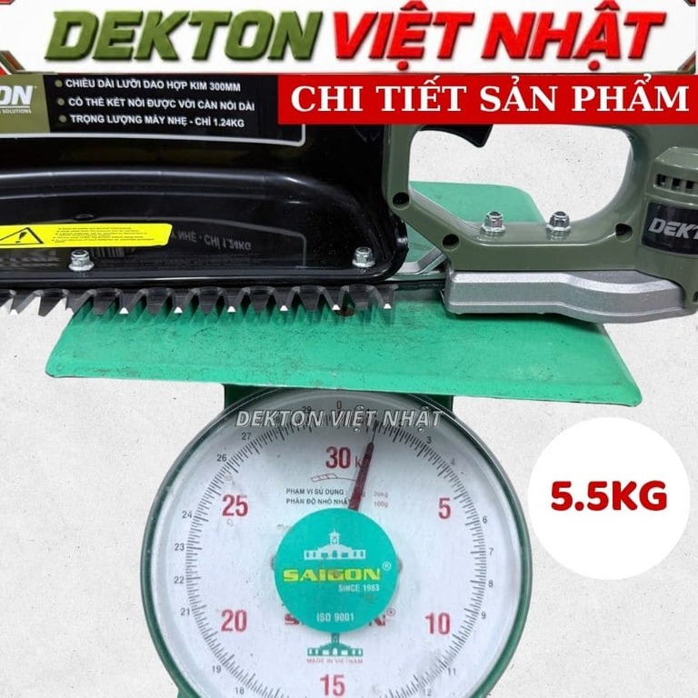 Máy Hái Chè Pin Dekton M21-chr300xpro - Ảnh 8