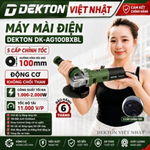 Máy mài góc Dekton DK-AG100BXBL