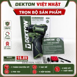 Alternative view of Máy chuyên vít Dekton D16-CV180XPRO-Bộ 2pin+sạc