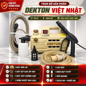 Alternative view of Máy rửa xe Dekton DK-CWR2200VTG: Công suất 790W