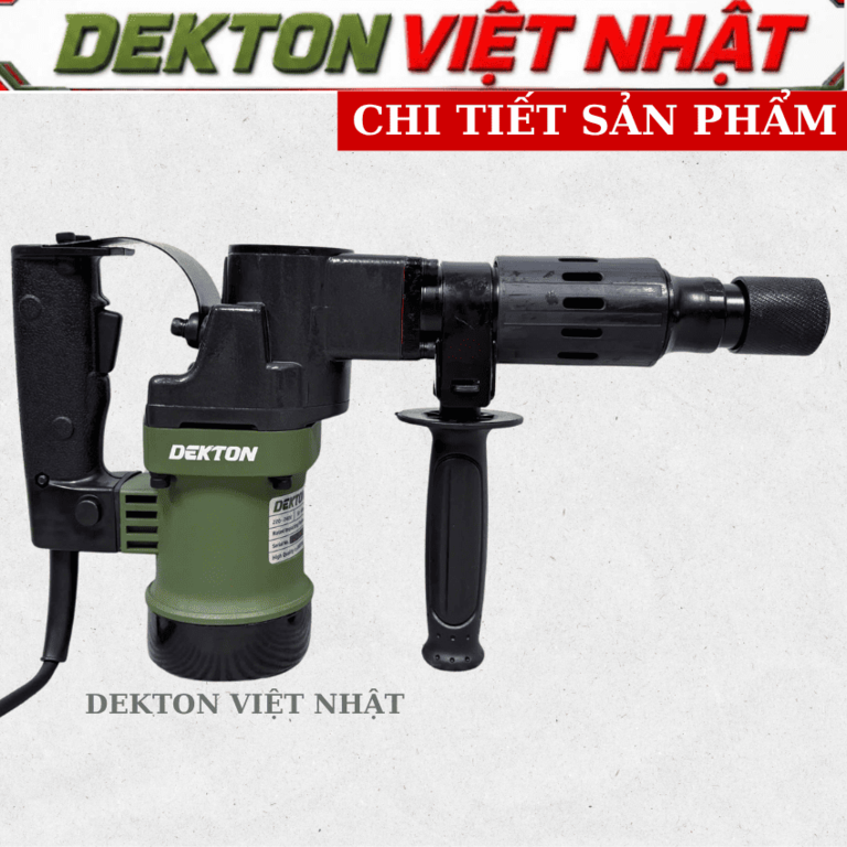 Máy khoan đục bê tông Dekton DK-DH0810XPRO 17mm - Ảnh 5