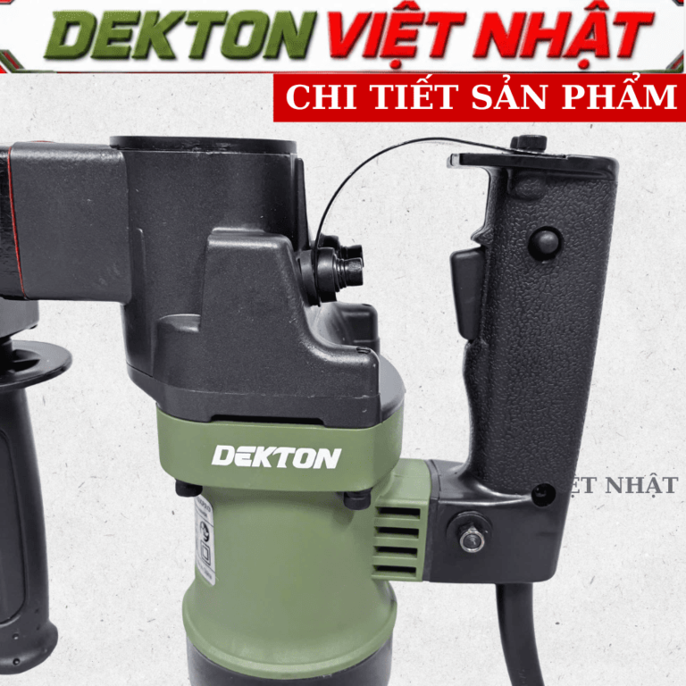 Máy khoan đục bê tông Dekton DK-DH0810XPRO 17mm - Ảnh 8