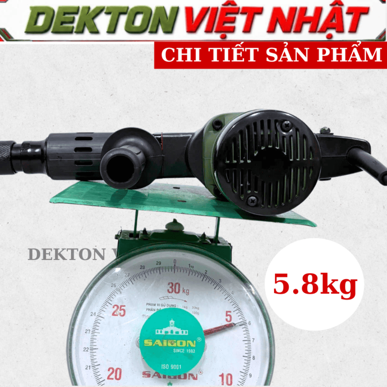 Máy khoan đục bê tông Dekton DK-DH0810XPRO 17mm - Ảnh 9
