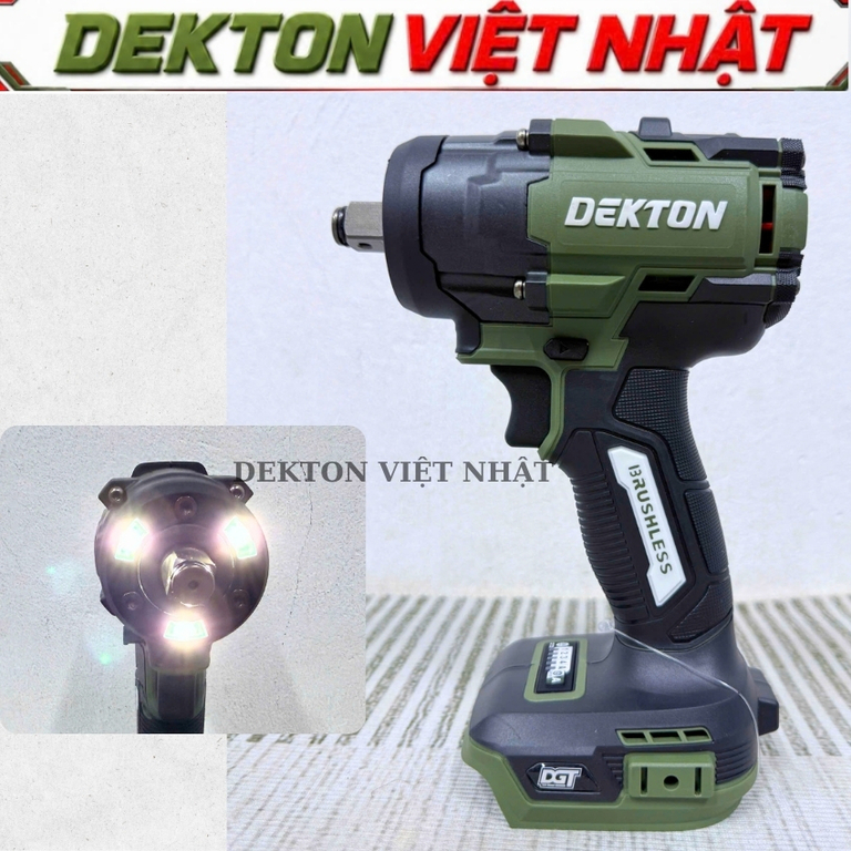 Máy siết bulong Dekton M21-IW555XPLUS - Ảnh 4
