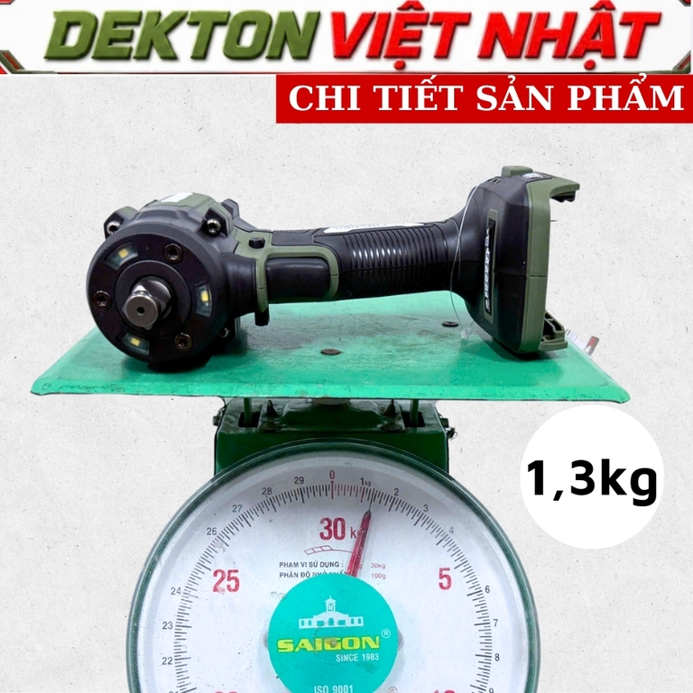 Máy siết bulong Dekton M21-IW555XPLUS - Ảnh 7