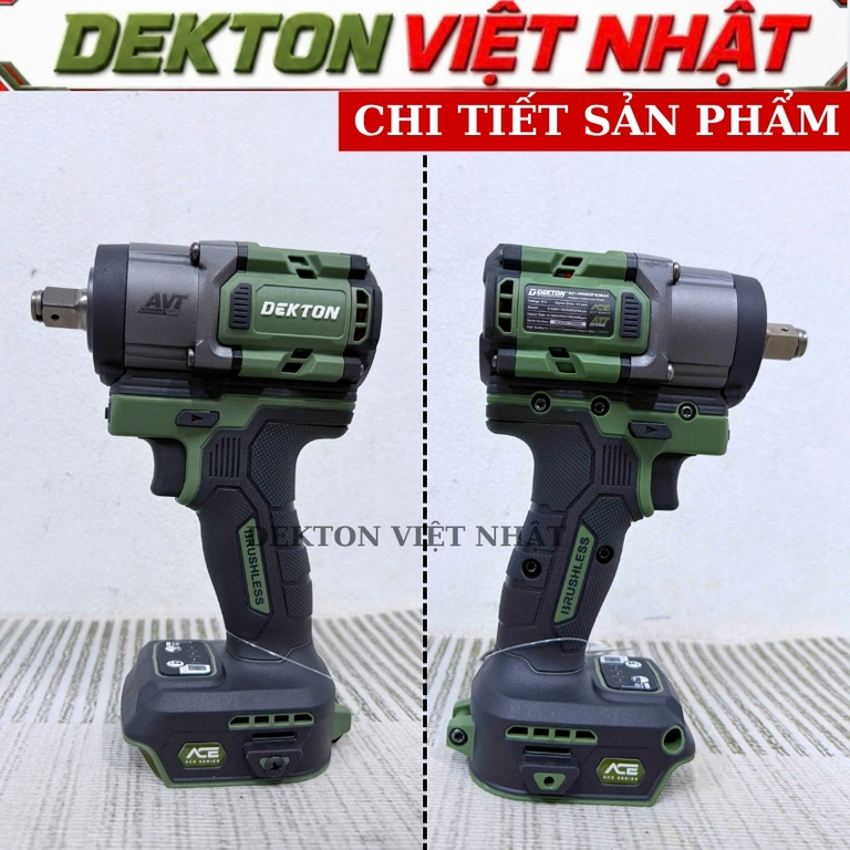 Máy siết bulong Dekton M21-IW680XPROMAX - Ảnh 4