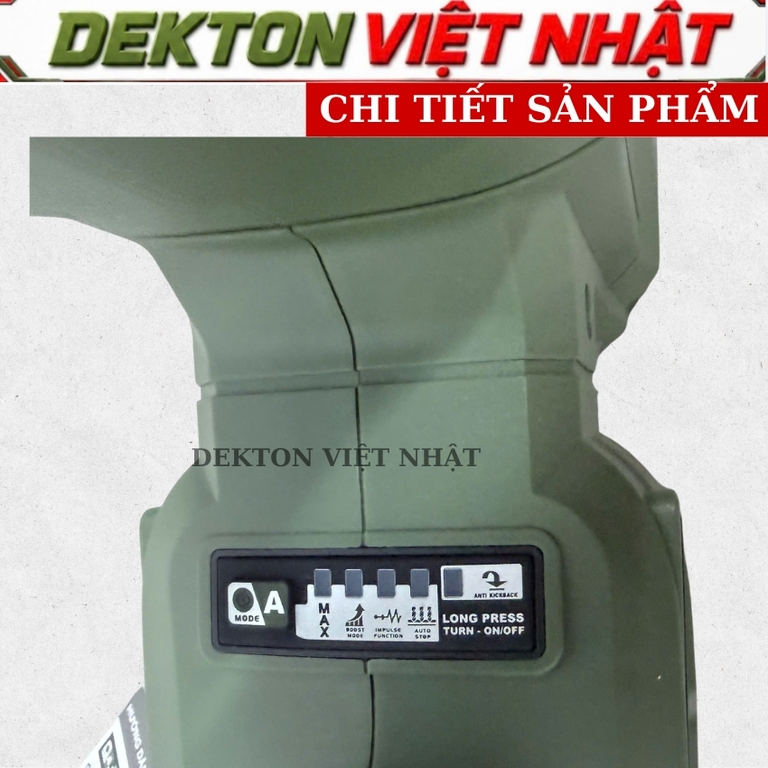 Thân máy khoan đục Dekton M21-RH2603XPRO - Ảnh 7