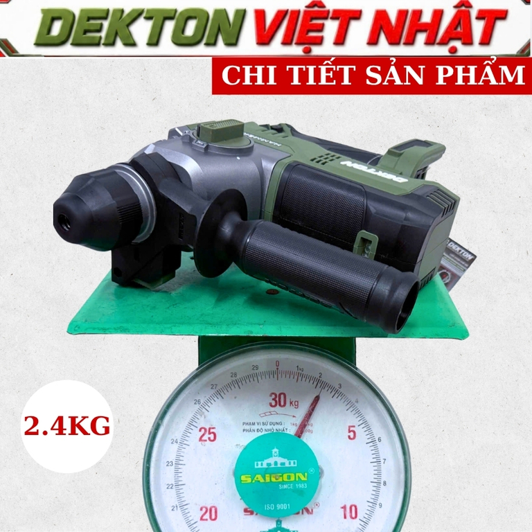 Thân máy khoan đục Dekton M21-RH2603XPRO - Ảnh 8