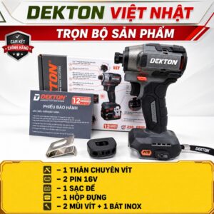 Alternative view of Máy chuyên vít Dekton M21-CV250PROMAX, tốc độ 3600v/p, động cơ không chổi than