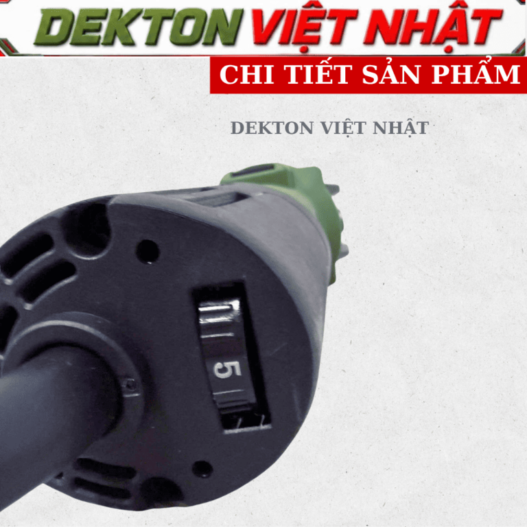 Máy mài góc Dekton DK-AG125BXBL 125mm - động cơ không chổi than, công suất tối đa: 1.000 - 2.000W, tốc độ không tải 11000v/p - Ảnh 6