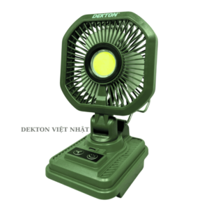 Alternative view of Quạt Pin Tích Hợp Đèn DEKTON M21-QD500XLM 2 Trong 1, Động Cơ Không Chổi Than, 3 Cấp Gió, Ánh Sáng 6500K